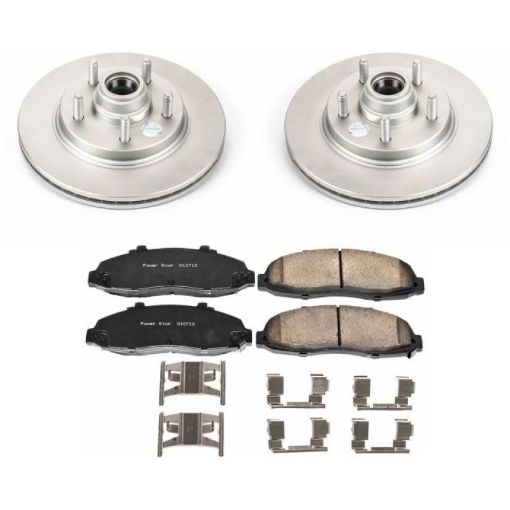 Picture of Power Stop 00 - 03 Ford F - 150 Front Z17 Evolution Geomet Coated Brake Kit
