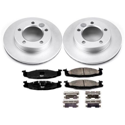 Picture of Power Stop 94 - 96 Ford Bronco Front Z17 Evolution Geomet Coated Brake Kit