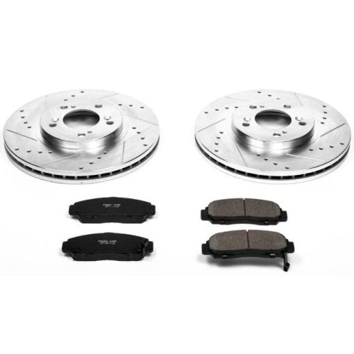 Picture of Power Stop 99 - 04 Acura RL Front Z23 Evolution Sport Brake Kit