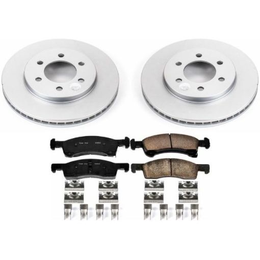 Picture of Power Stop 02 - 06 Ford Expedition Front Z17 Evolution Geomet Coated Brake Kit