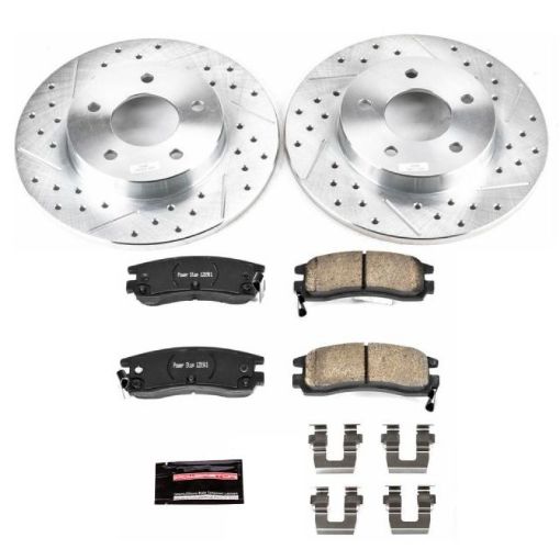 Picture of Power Stop 00 - 05 Buick LeSabre Rear Z23 Evolution Sport Brake Kit