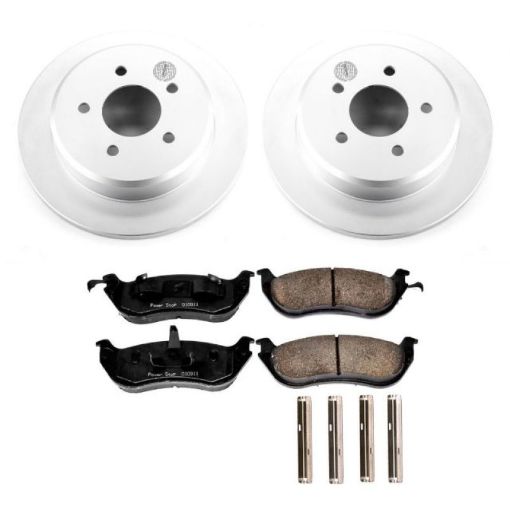 Picture of Power Stop 96 - 02 Ford Crown Victoria Rear Z17 Evolution Geomet Coated Brake Kit