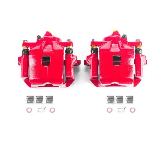 Picture of Power Stop 01 - 05 Toyota RAV4 Front Red Calipers wBrackets - Pair