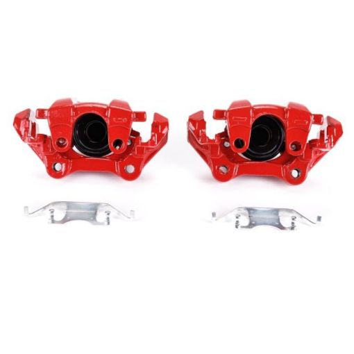 Picture of Power Stop 11 - 17 Dodge Durango Rear Red Calipers wBrackets - Pair