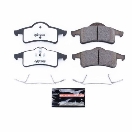 Picture of Power Stop 99 - 04 Jeep Grand Cherokee Rear Z26 Extreme Street Brake Pads wHardware