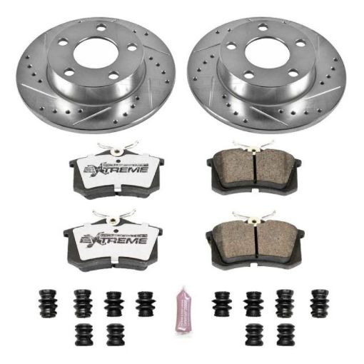 Picture of Power Stop 99 - 05 Volkswagen Passat Rear Z26 Street Warrior Brake Kit