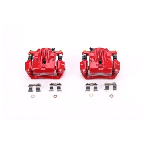 Picture of Power Stop 06 - 09 Subaru Legacy Rear Red Calipers wBrackets - Pair