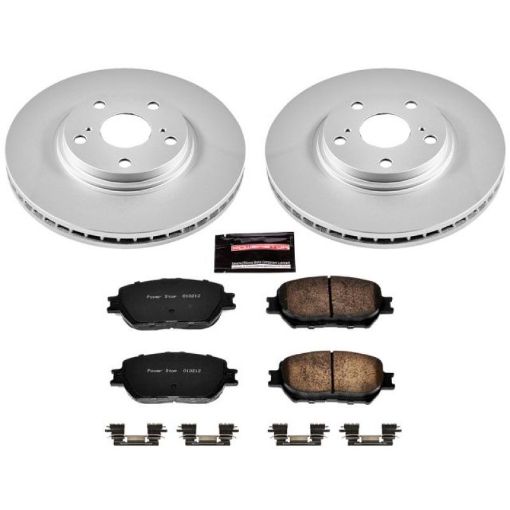 Picture of Power Stop 02 - 04 Toyota Camry Front Z17 Evolution Geomet Coated Brake Kit
