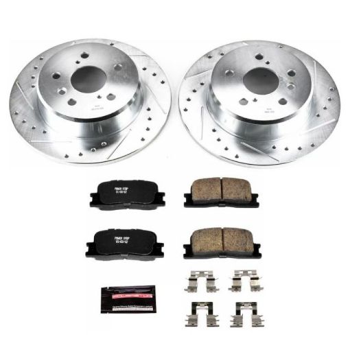 Picture of Power Stop 01 - 03 Toyota Highlander Rear Z23 Evolution Sport Brake Kit