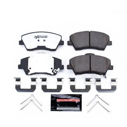 Picture of Power Stop 17 - 19 Hyundai Elantra Front Z36 Truck Tow Brake Pads wHardware