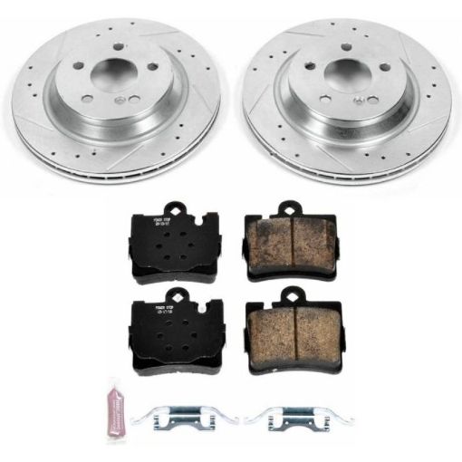 Picture of Power Stop 00 - 02 Mercedes - Benz S430 Rear Z23 Evolution Sport Brake Kit