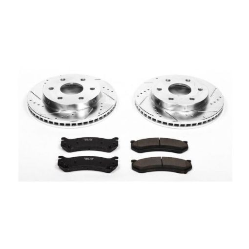 Picture of Power Stop 02 - 06 Cadillac Escalade Front Z23 Evolution Sport Brake Kit