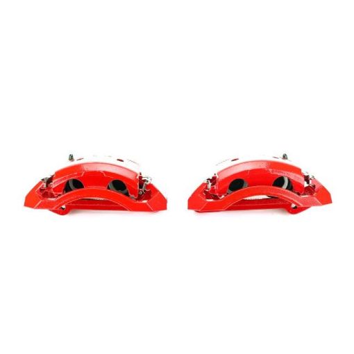 Picture of Power Stop 00 - 02 Dodge Ram 2500 Front Red Calipers wBrackets - Pair