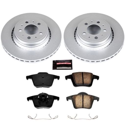 Picture of Power Stop 03 - 14 Volvo XC90 Rear Z23 Evolution Sport Coated Brake Kit