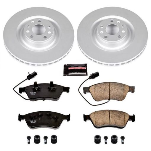Picture of Power Stop 09 - 11 Audi A6 Quattro Front Z23 Evolution Sport Coated Brake Kit
