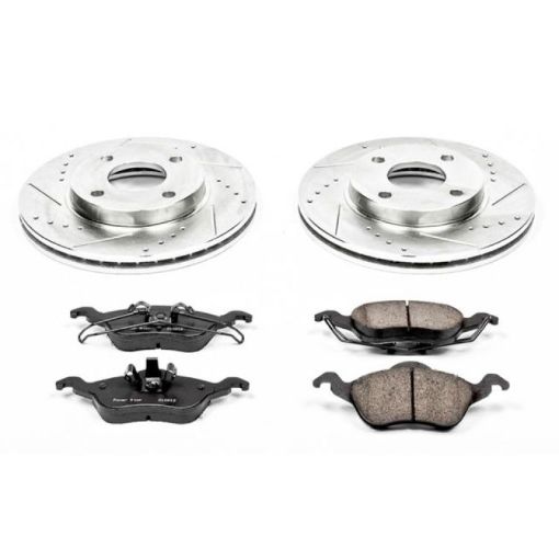 Picture of Power Stop 00 - 04 Ford Focus Front Z23 Evolution Sport Brake Kit