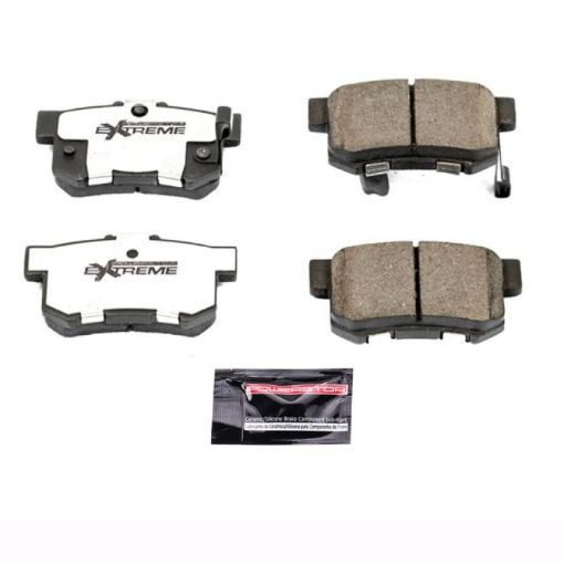 Picture of Power Stop 97 - 99 Acura CL Rear Z26 Extreme Street Brake Pads wHardware