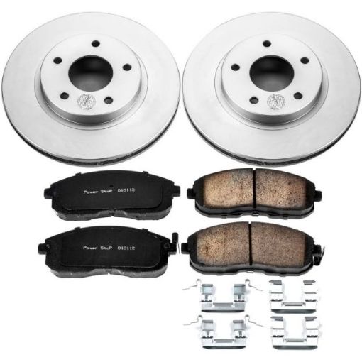 Picture of Power Stop 00 - 01 Infiniti I30 Front Z17 Evolution Geomet Coated Brake Kit