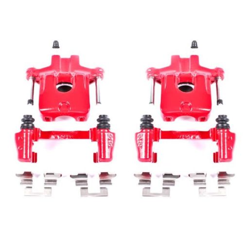Picture of Power Stop 05 - 07 Toyota Avalon Rear Red Calipers wBrackets - Pair