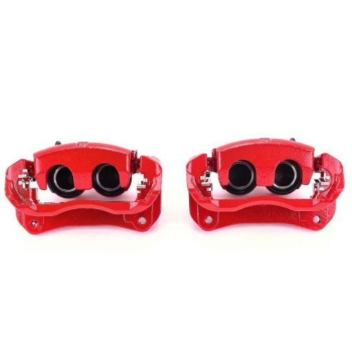 Picture of Power Stop 10 - 18 Lexus RX350 Front Red Calipers wBrackets - Pair