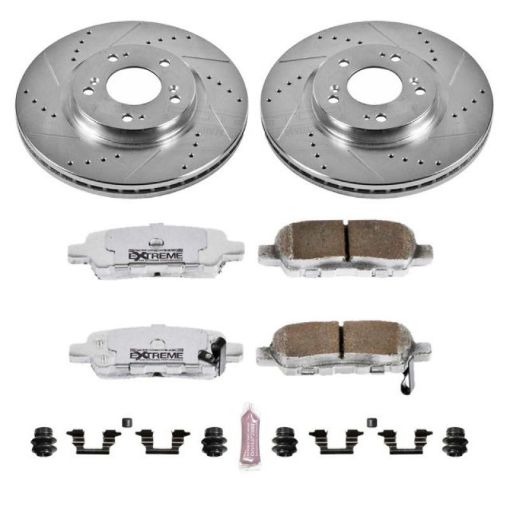 Picture of Power Stop 02 - 06 Nissan Altima Rear Z26 Street Warrior Brake Kit
