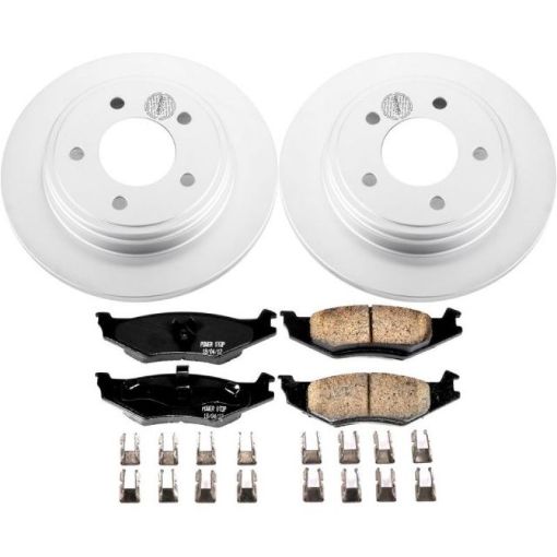 Picture of Power Stop 93 - 94 Chrysler Concorde Rear Z17 Evolution Geomet Coated Brake Kit