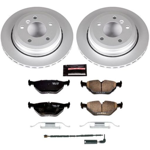 Picture of Power Stop 01 - 05 BMW 325xi Rear Z23 Evolution Sport Coated Brake Kit