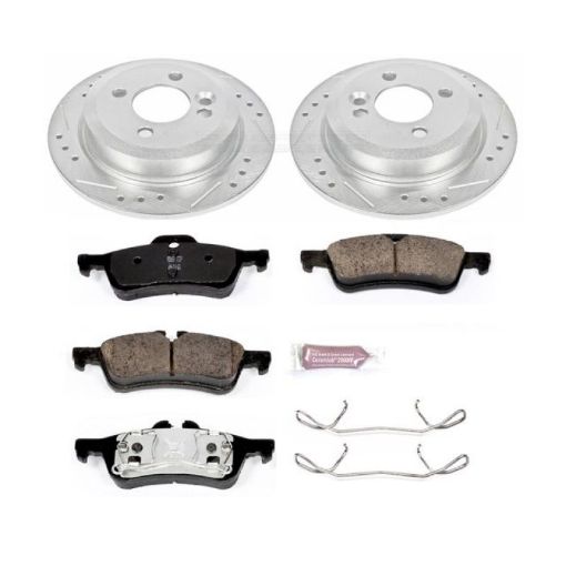 Picture of Power Stop 02 - 06 Mini Cooper Rear Z23 Evolution Sport Brake Kit