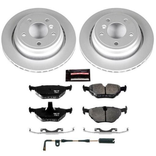 Picture of Power Stop 01 - 03 BMW 525i Rear Z23 Evolution Sport Coated Brake Kit