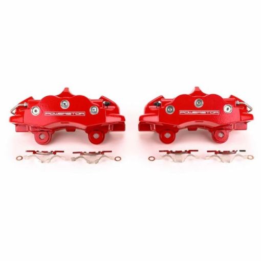 Picture of Power Stop 06 - 13 Chevrolet Corvette Rear Red Calipers - Pair