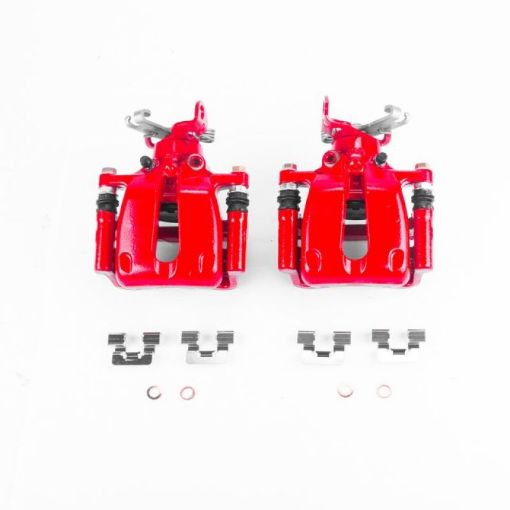 Picture of Power Stop 12 - 16 Buick LaCrosse Rear Red Calipers wBrackets - Pair