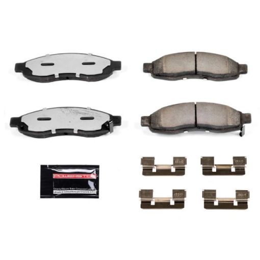 Picture of Power Stop 04 - 05 Infiniti QX56 Front Z36 Truck Tow Brake Pads wHardware