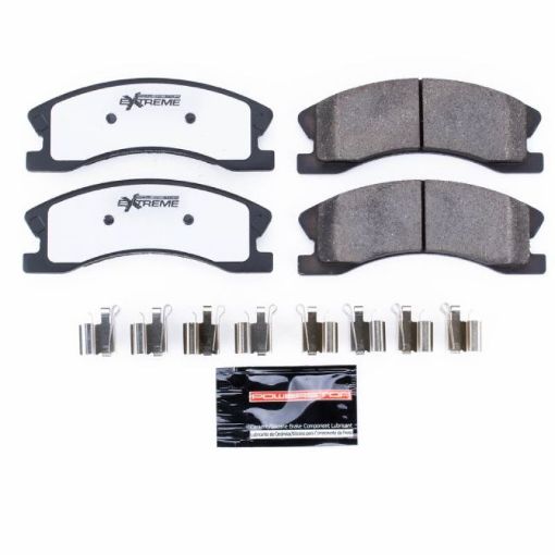 Picture of Power Stop 99 - 04 Jeep Grand Cherokee Front Z26 Extreme Street Brake Pads wHardware
