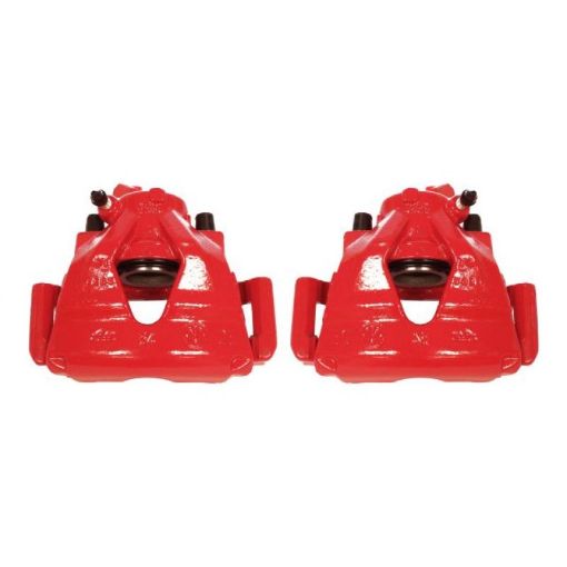 Picture of Power Stop 99 - 10 Volkswagen Beetle Front Red Calipers wBrackets - Pair