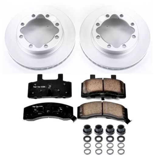 Picture of Power Stop 94 - 99 Chevrolet K1500 Suburban Front Z17 Evolution Geomet Coated Brake Kit