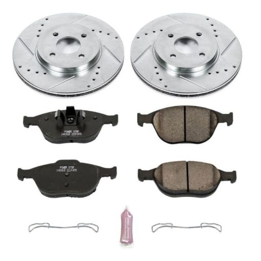 Picture of Power Stop 02 - 04 Ford Focus Front Z23 Evolution Sport Brake Kit