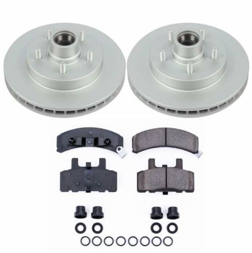 Picture of Power Stop 95 - 99 Chevrolet C1500 Front Z17 Evolution Geomet Coated Brake Kit