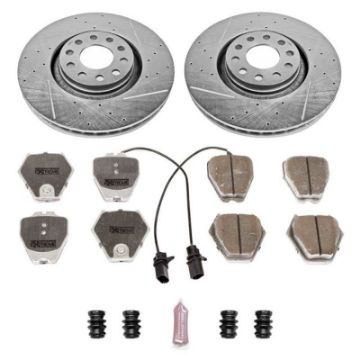 Picture of Power Stop 00 - 01 Audi A6 Quattro Front Z26 Street Warrior Brake Kit