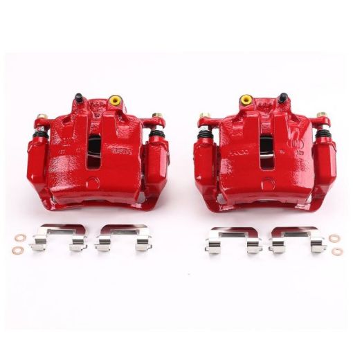 Picture of Power Stop 12 - 16 Buick LaCrosse Front Red Calipers wBrackets - Pair