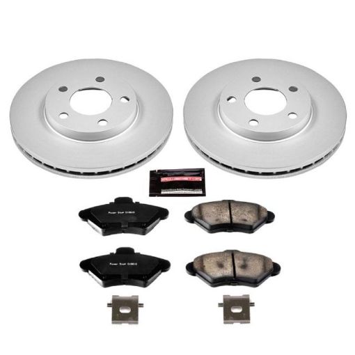 Picture of Power Stop 94 - 98 Ford Mustang Front Z17 Evolution Geomet Coated Brake Kit