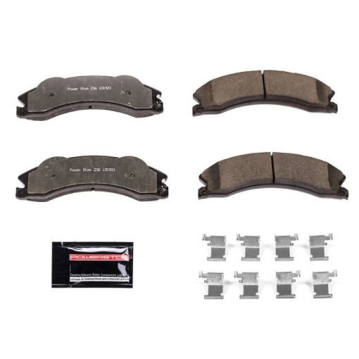 Picture of Power Stop 2011 Chevrolet Silverado 2500 HD Front or Rear Z36 Truck Tow Brake Pads wHardware