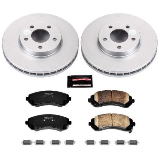 Picture of Power Stop 02 - 06 Buick Rendezvous Front Z17 Evolution Geomet Coated Brake Kit