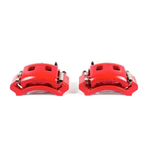 Picture of Power Stop 98 - 02 Dodge Ram 1500 Van Front Red Calipers wBrackets - Pair