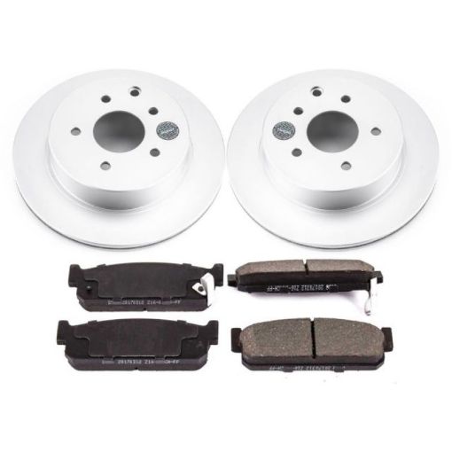 Picture of Power Stop 93 - 97 Infiniti J30 Rear Z17 Evolution Geomet Coated Brake Kit