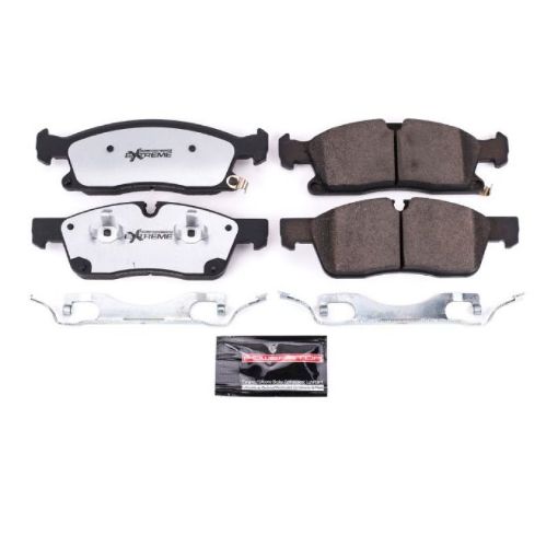 Picture of Power Stop 2017 Dodge Durango Front Z36 Truck Tow Brake Pads wHardware