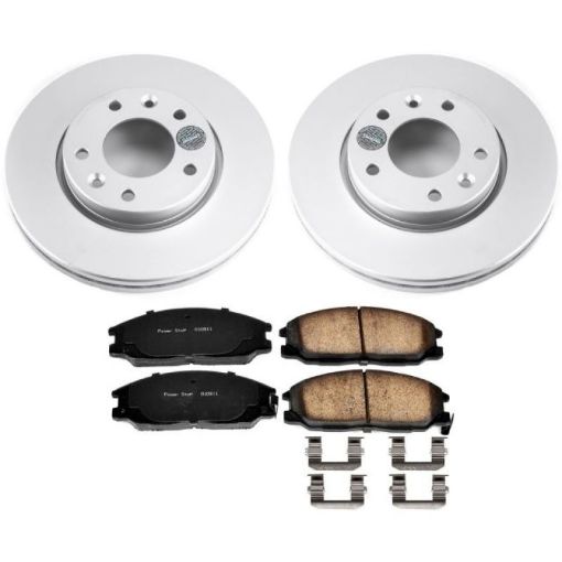 Picture of Power Stop 02 - 04 Kia Sedona Front Z17 Evolution Geomet Coated Brake Kit