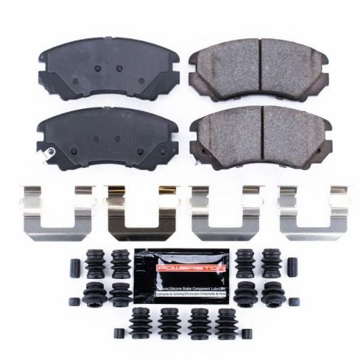 Picture of Power Stop 07 - 10 Hyundai Elantra Front Z23 Evolution Sport Brake Pads wHardware