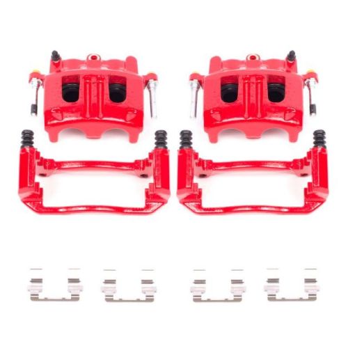 Picture of Power Stop 02 - 05 Ford Explorer Front Red Calipers wBrackets - Pair