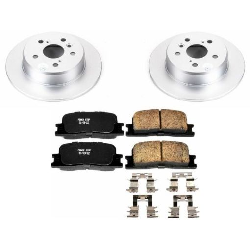Picture of Power Stop 01 - 03 Toyota Highlander Rear Z17 Evolution Geomet Coated Brake Kit