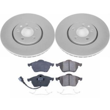 Picture of Power Stop 99 - 10 Volkswagen Beetle Front Z23 Evolution Sport Coated Brake Kit